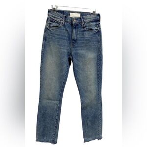 Mother Superior Denim The‎ Stunner Ankle Chew Straight Leg Jeans Size 25